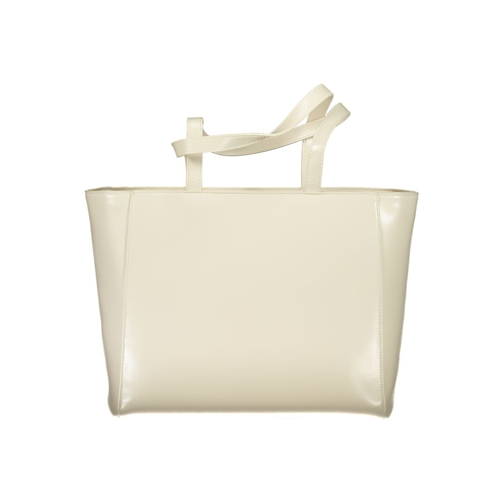 Mario Valentino Beige Polyethylen Handtasche